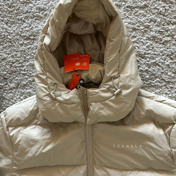 Men's YoungLA 554 BrookynPuffer XL, NWT, OffWhite - Picture 5 of 9